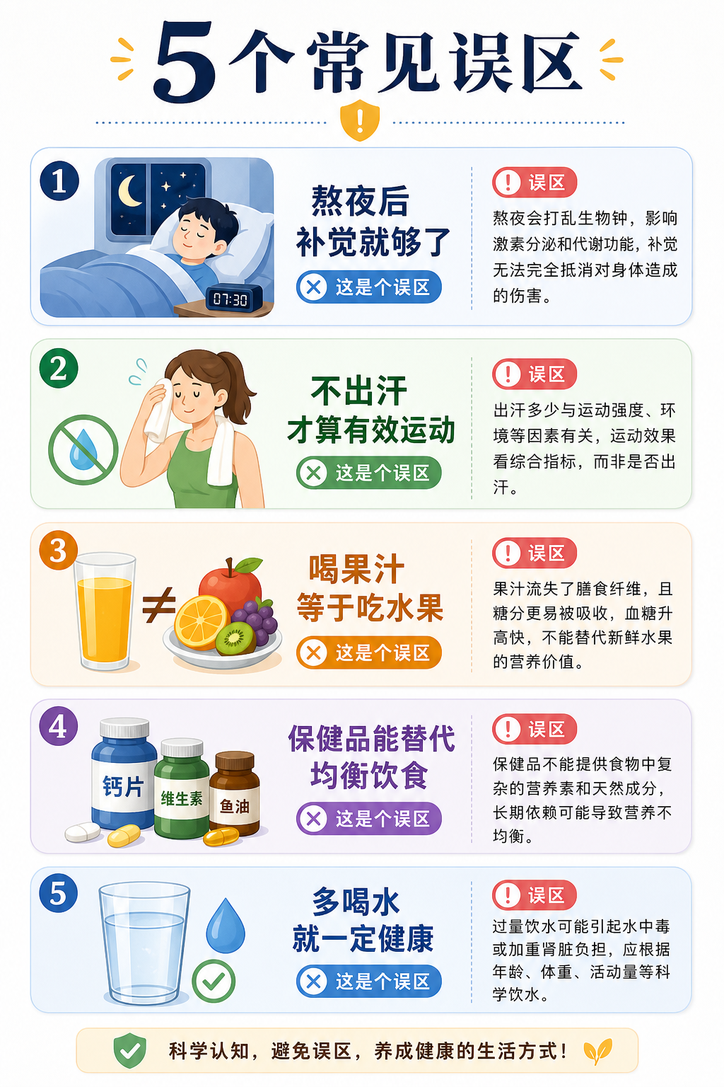 5 个常见误区