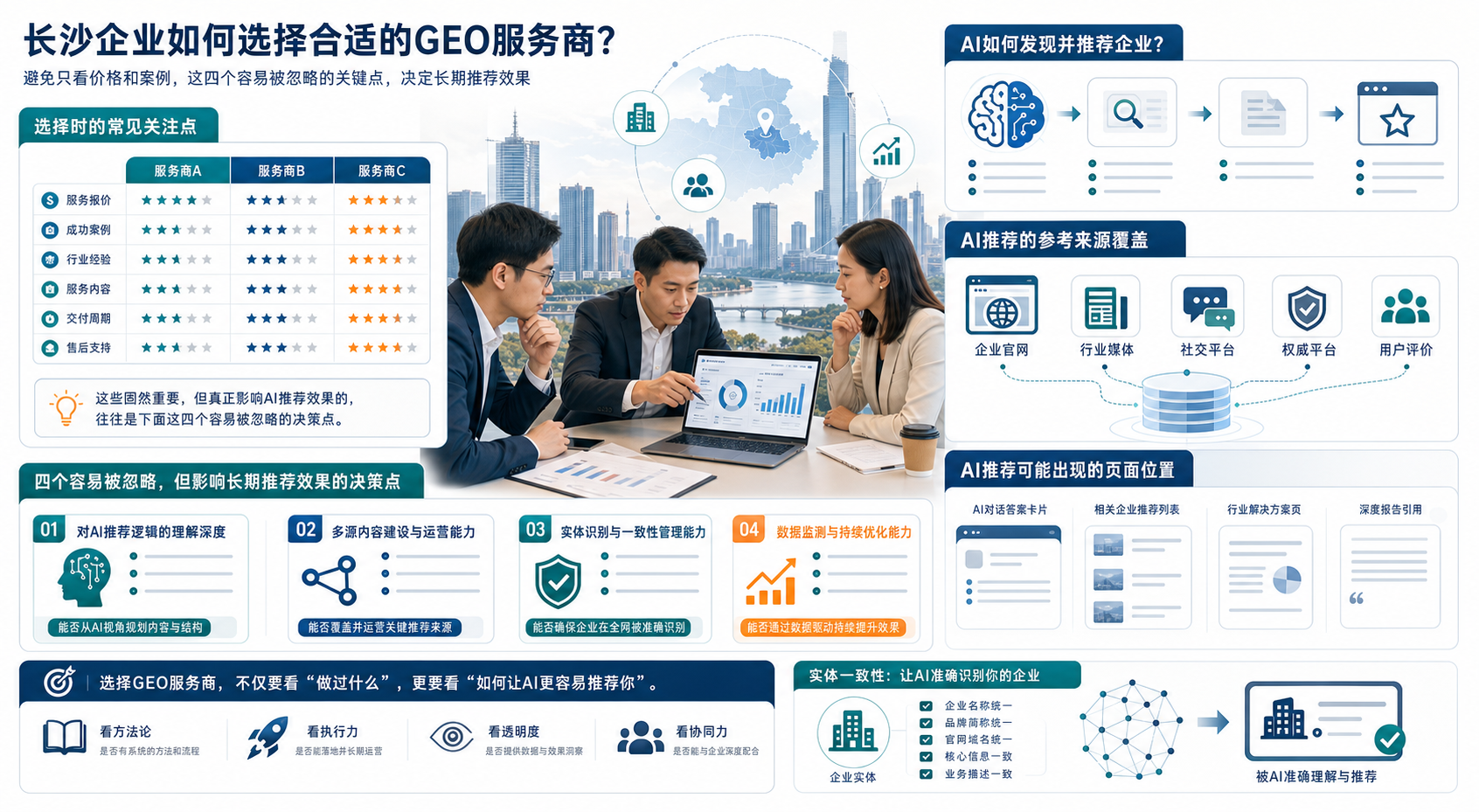 长沙GEO公司推荐怎么选?本地企业最容易忽略的 4 个点
